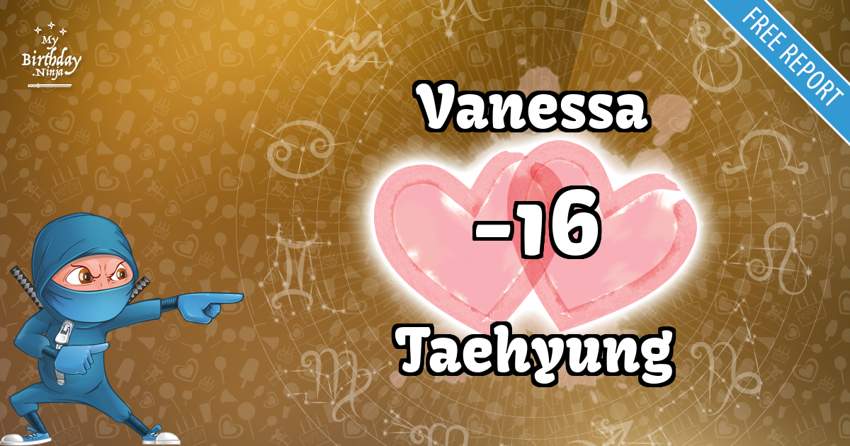 Vanessa and Taehyung Love Match Score