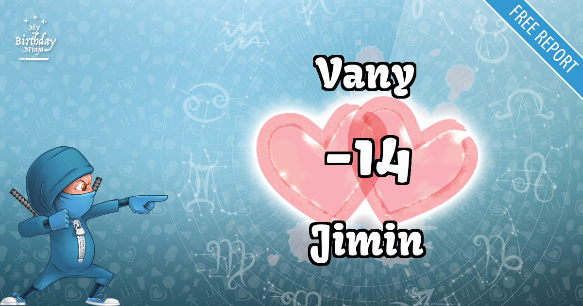 Vany and Jimin Love Match Score