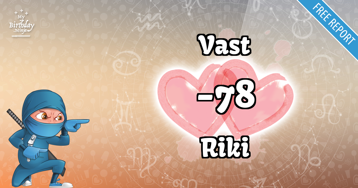 Vast and Riki Love Match Score