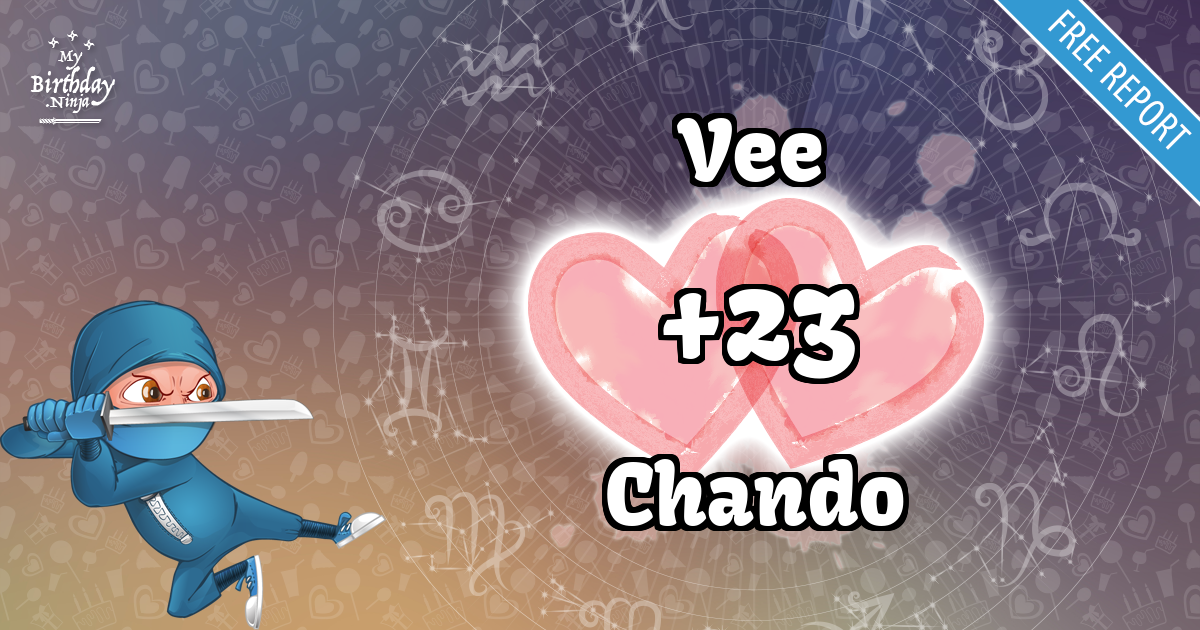 Vee and Chando Love Match Score