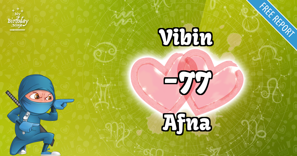 Vibin and Afna Love Match Score