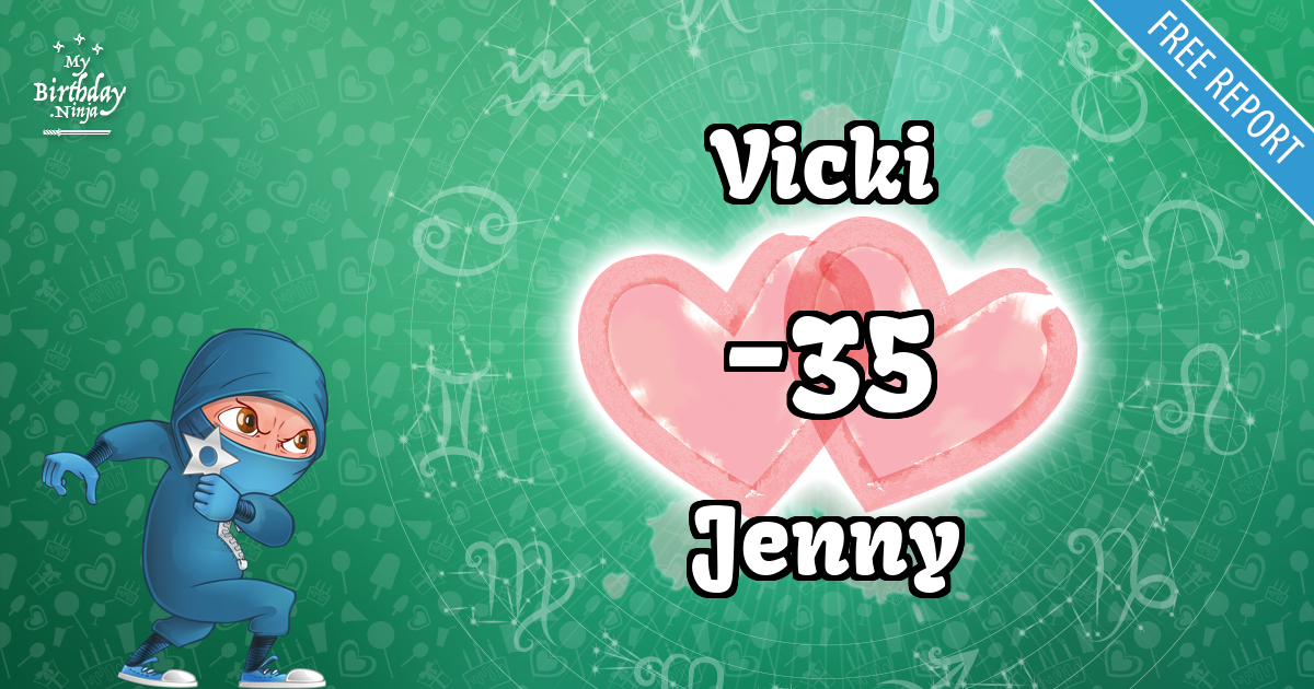 Vicki and Jenny Love Match Score