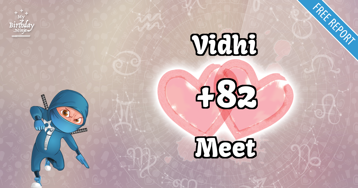 Vidhi and Meet Love Match Score