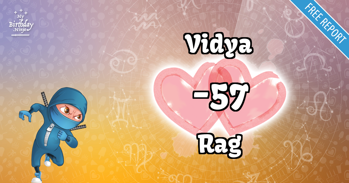 Vidya and Rag Love Match Score