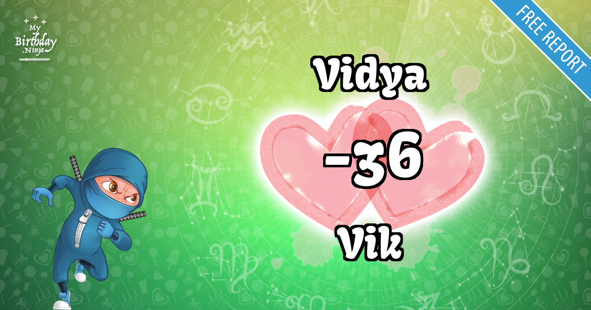 Vidya and Vik Love Match Score