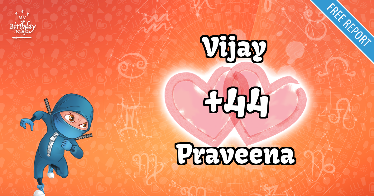 Vijay and Praveena Love Match Score