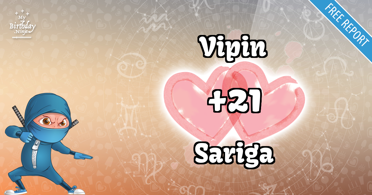 Vipin and Sariga Love Match Score