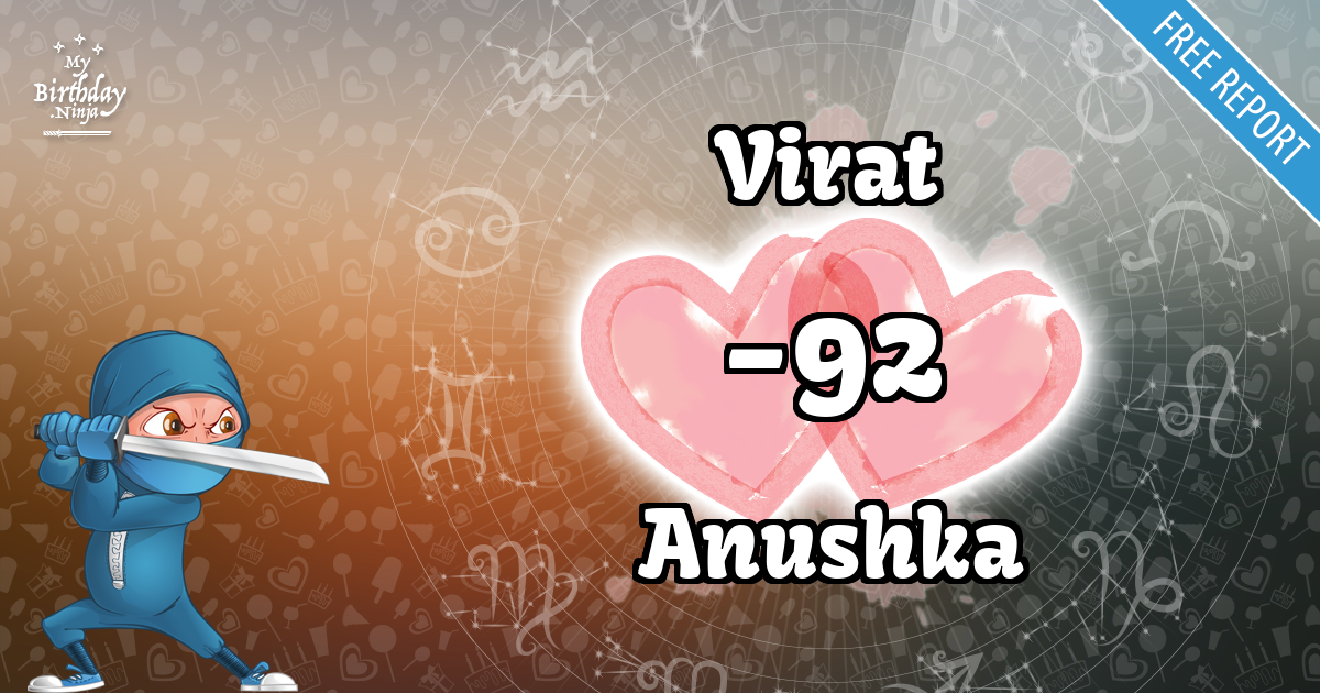 Virat and Anushka Love Match Score