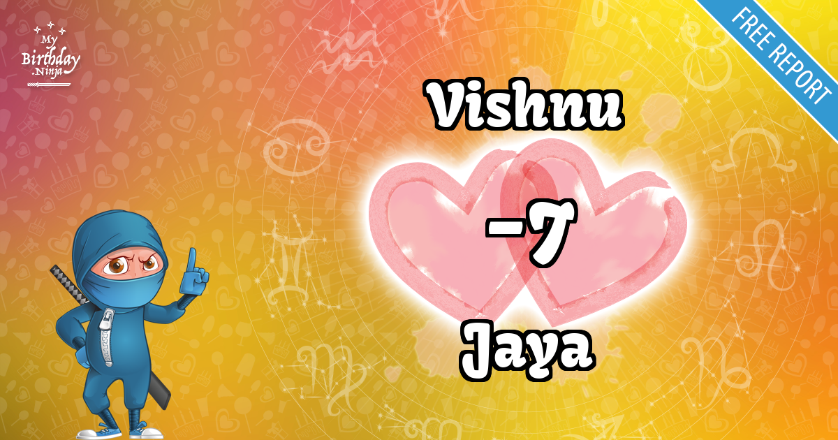 Vishnu and Jaya Love Match Score