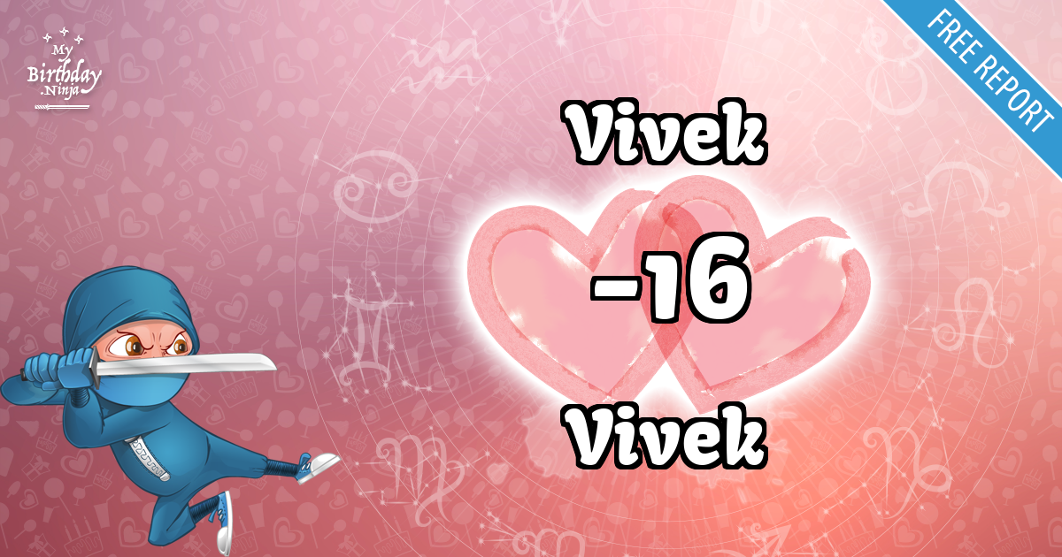 Vivek and Vivek Love Match Score