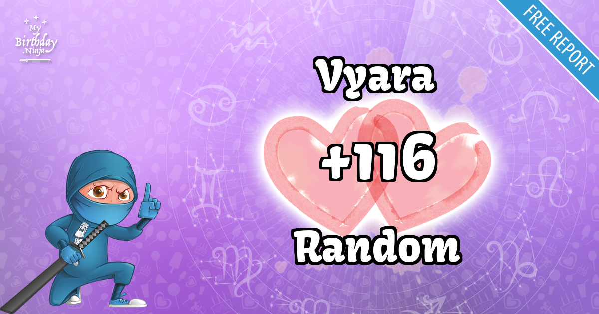 Vyara and Random Love Match Score