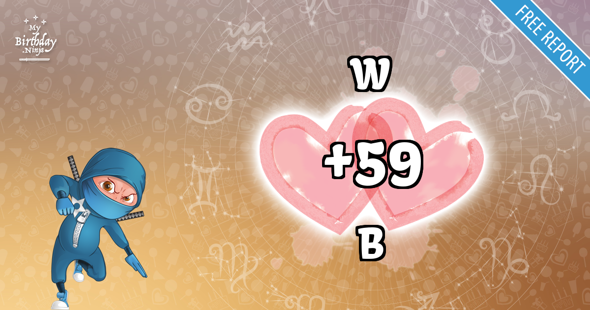 W and B Love Match Score
