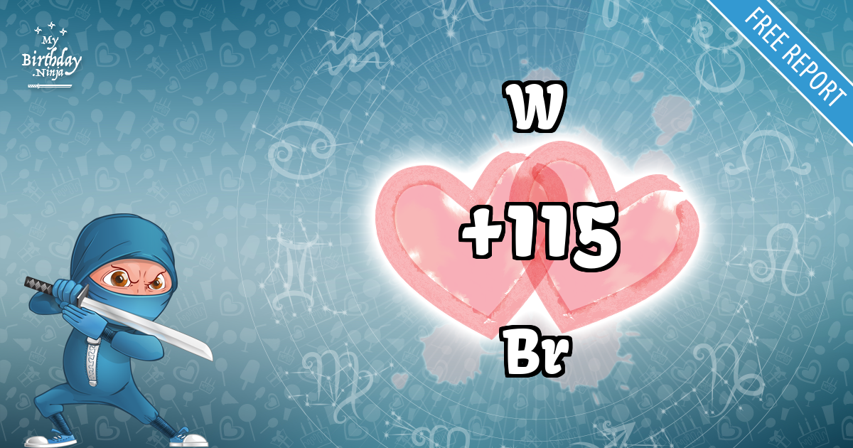 W and Br Love Match Score