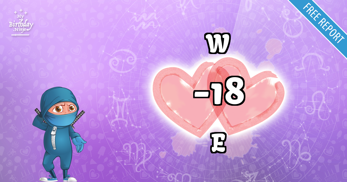 W and E Love Match Score