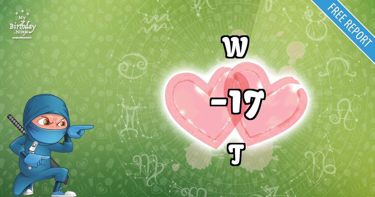 W and T Love Match Score