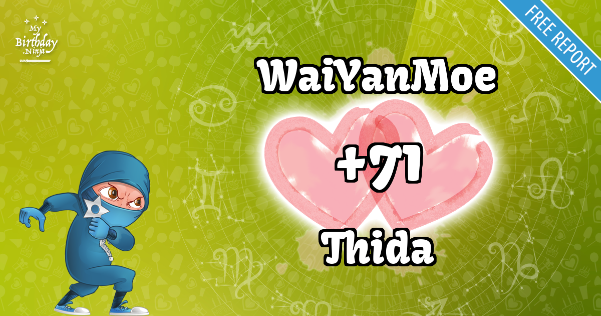 WaiYanMoe and Thida Love Match Score
