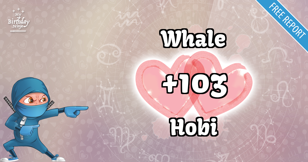 Whale and Hobi Love Match Score