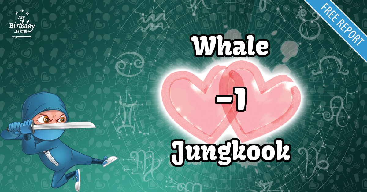 Whale and Jungkook Love Match Score