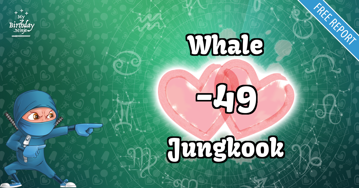 Whale and Jungkook Love Match Score