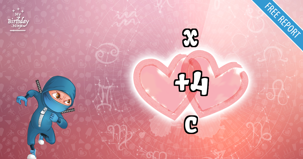 X and C Love Match Score