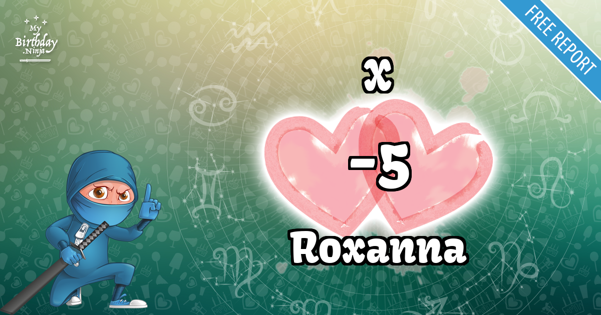 X and Roxanna Love Match Score