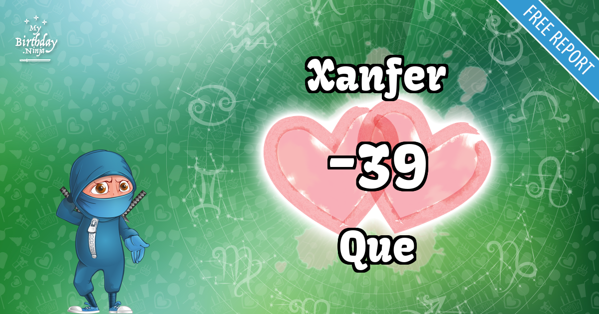 Xanfer and Que Love Match Score