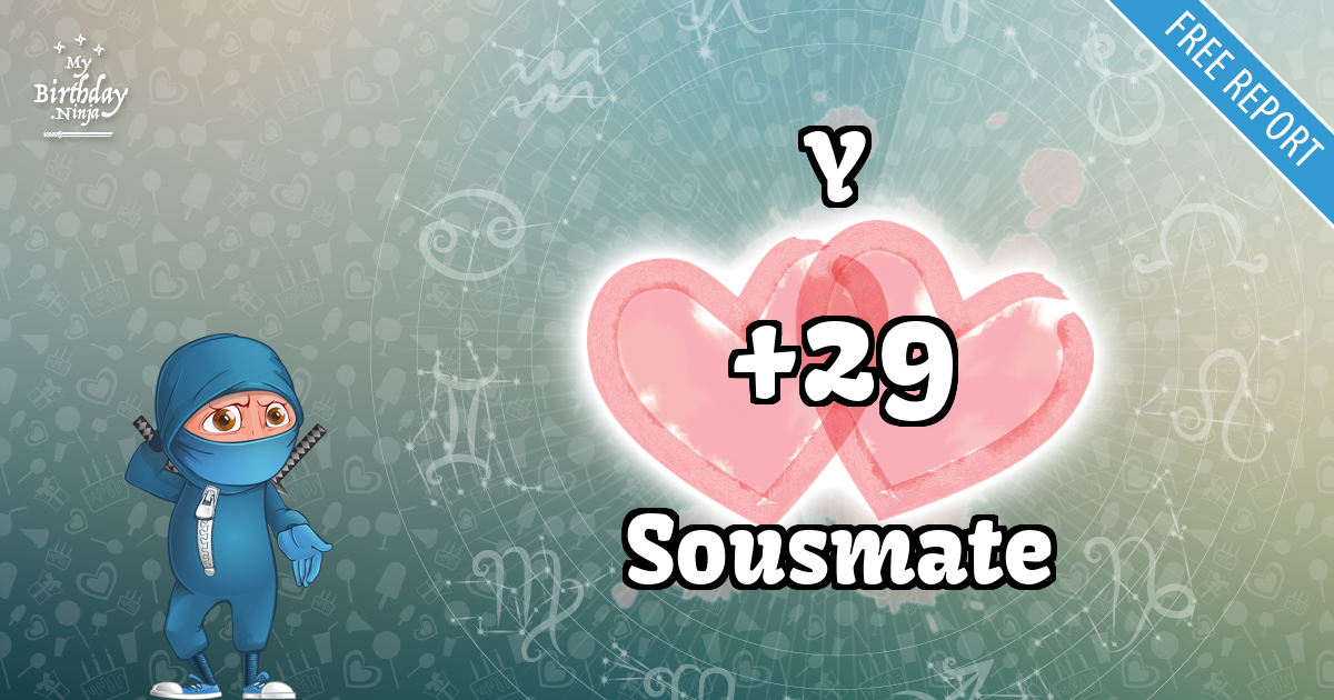 Y and Sousmate Love Match Score