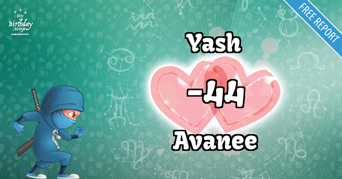 Yash and Avanee Love Match Score