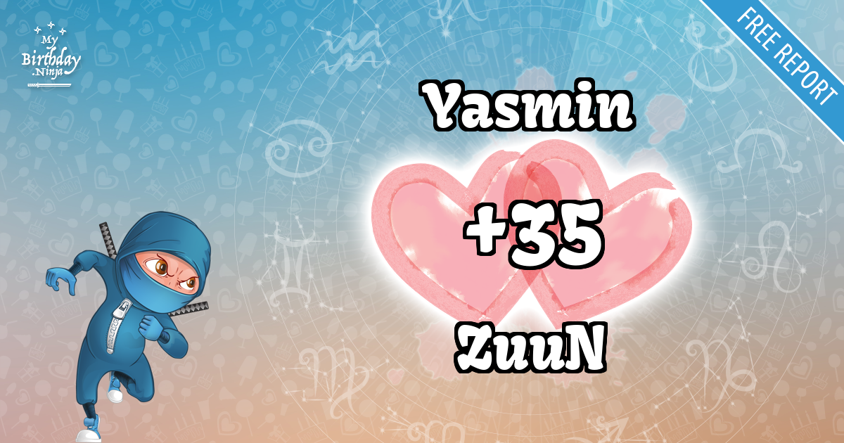 Yasmin and ZuuN Love Match Score