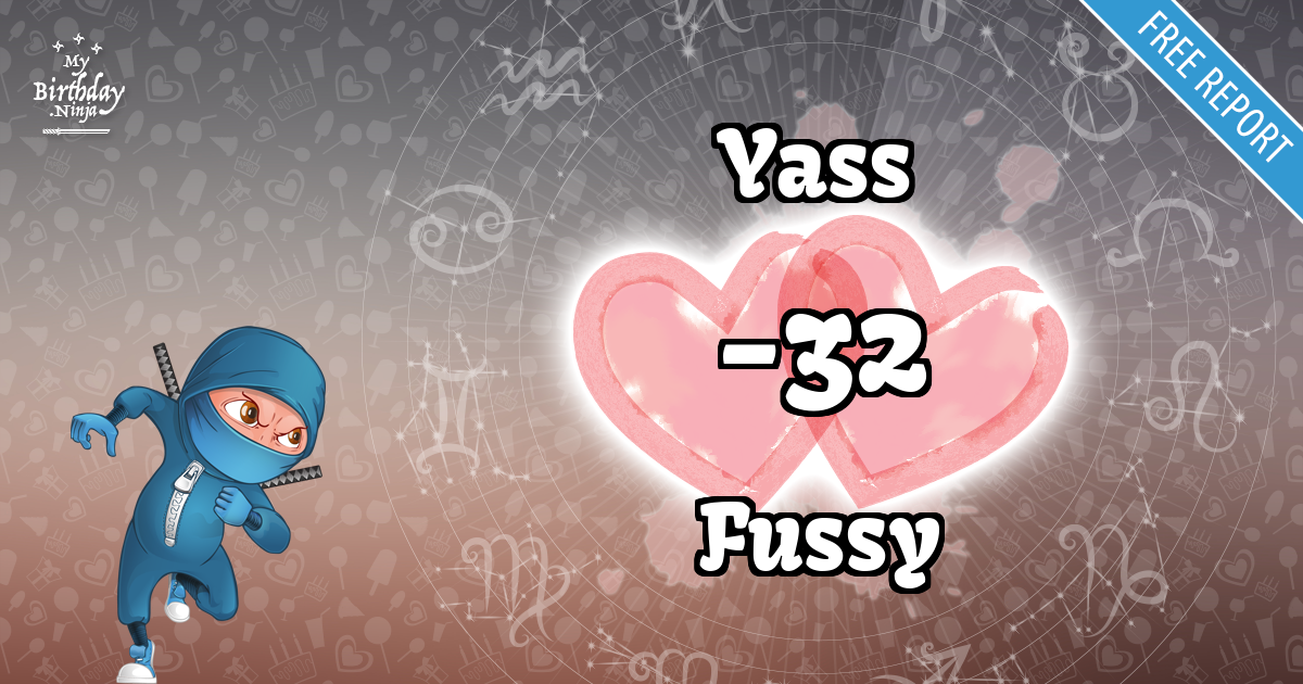 Yass and Fussy Love Match Score