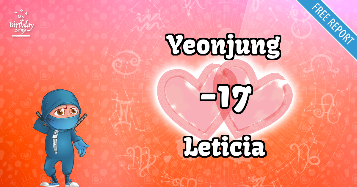 Yeonjung and Leticia Love Match Score