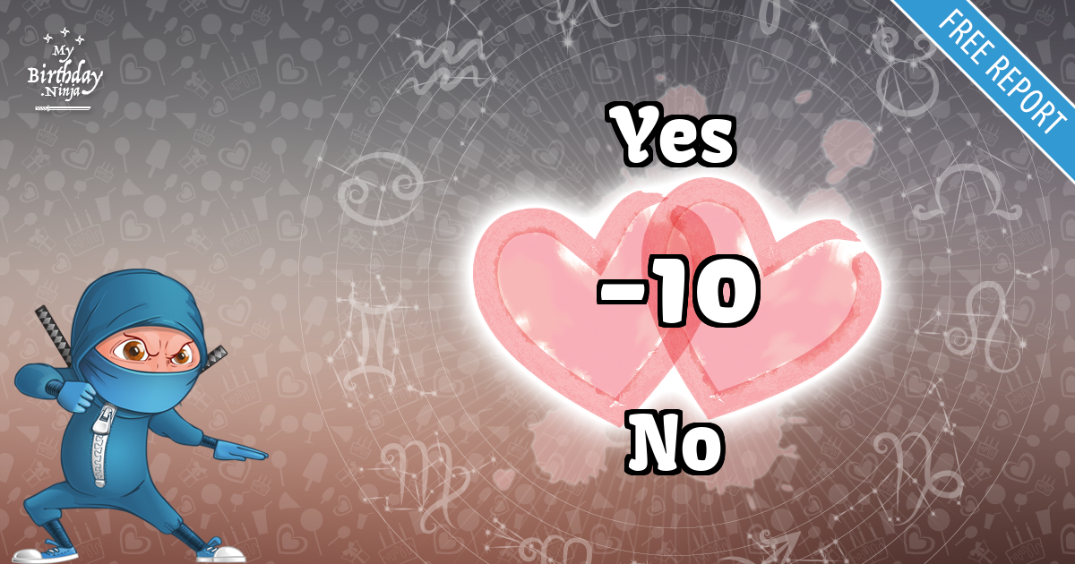 Yes and No Love Match Score