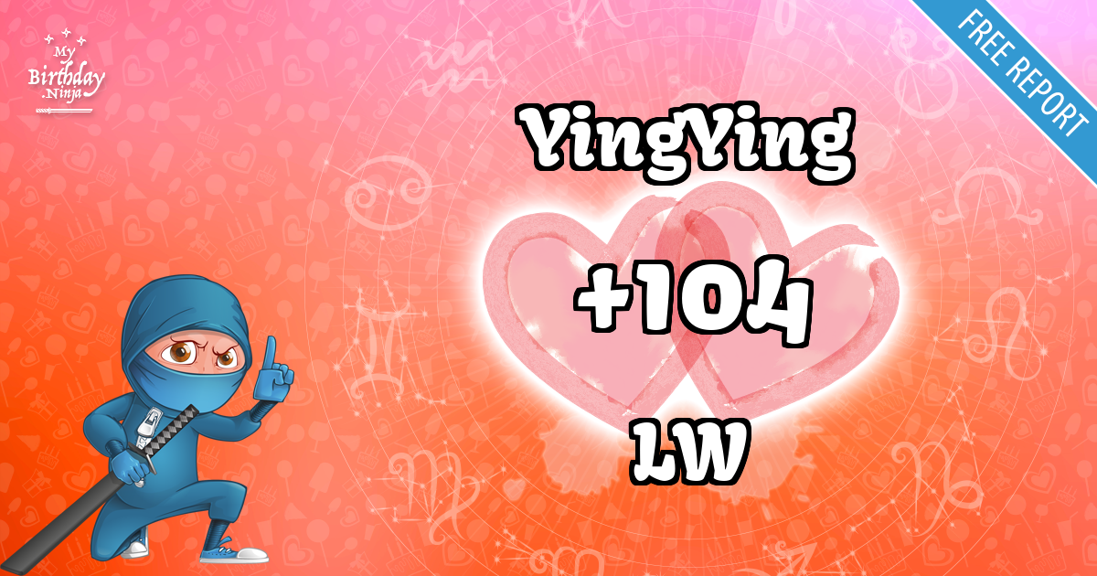 YingYing and LW Love Match Score