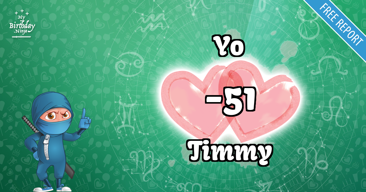 Yo and Timmy Love Match Score