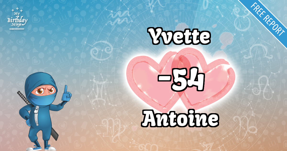 Yvette and Antoine Love Match Score