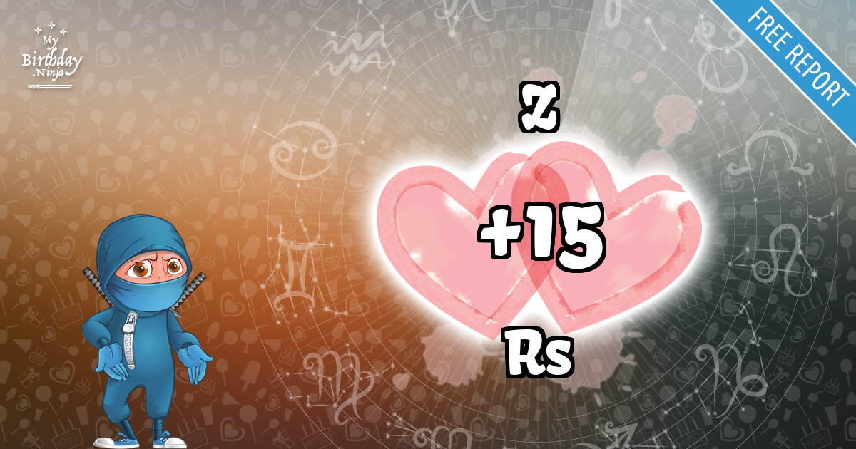 Z and Rs Love Match Score