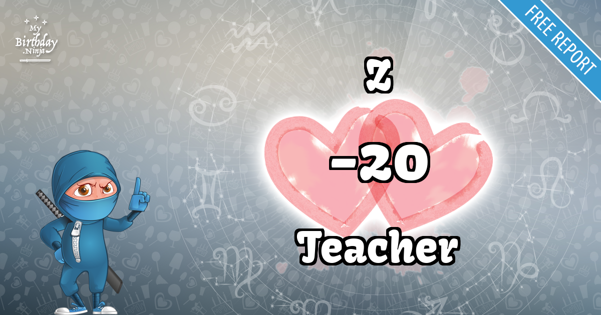 Z and Teacher Love Match Score