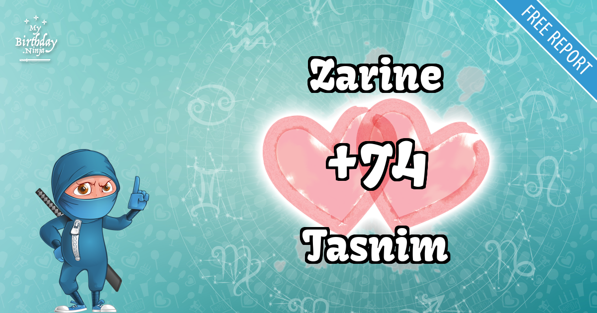 Zarine and Tasnim Love Match Score