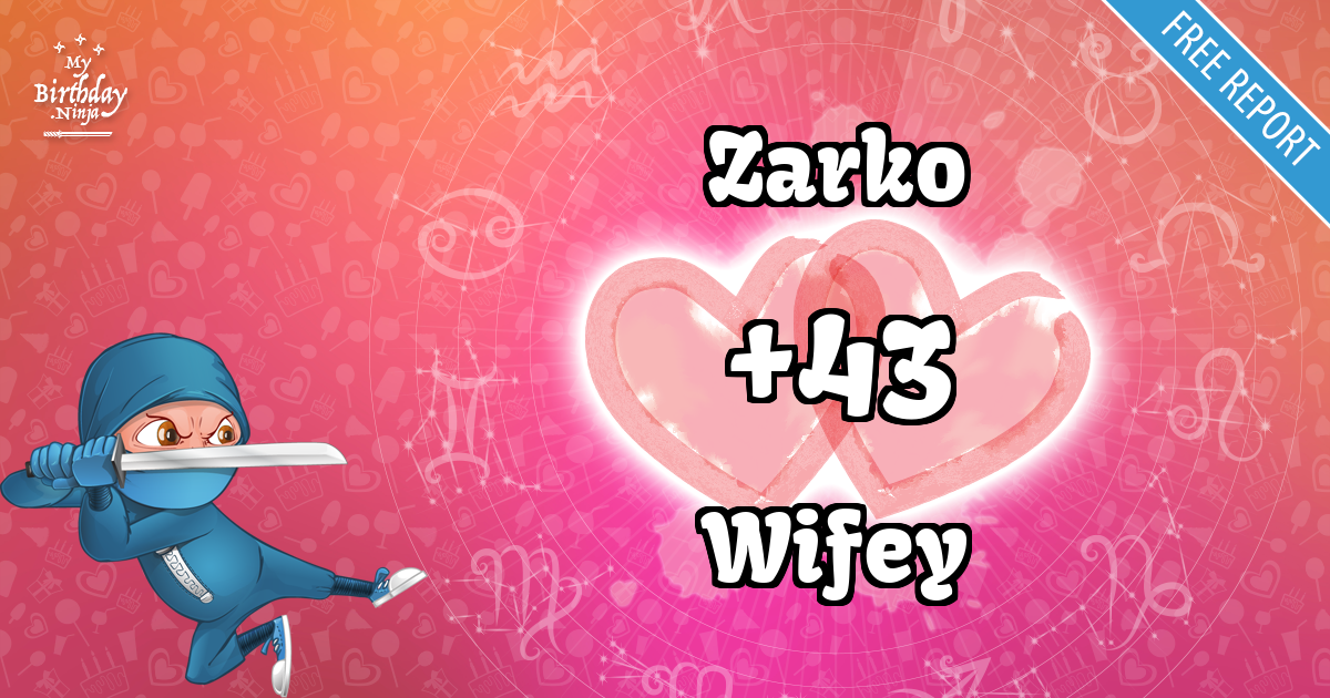 Zarko and Wifey Love Match Score