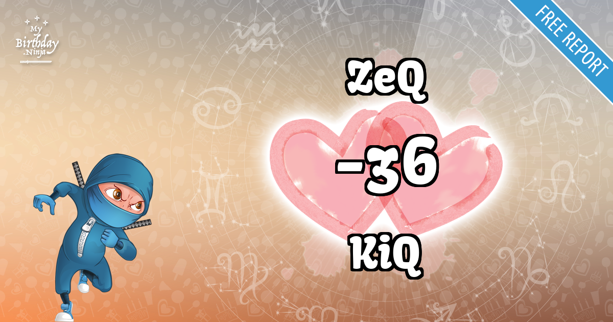 ZeQ and KiQ Love Match Score