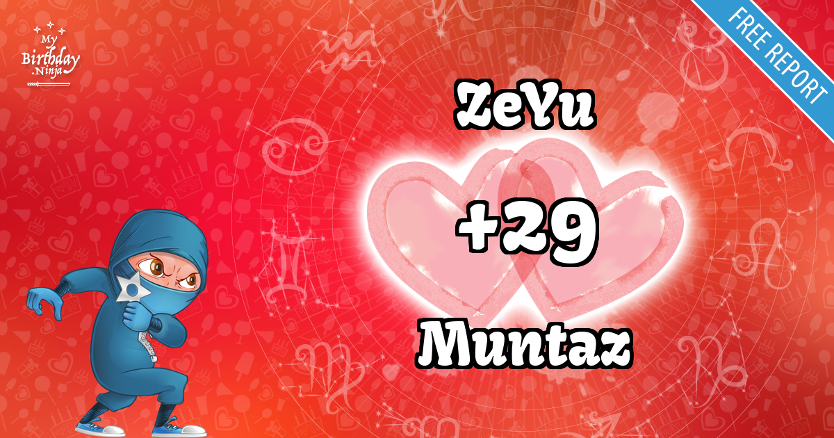 ZeYu and Muntaz Love Match Score