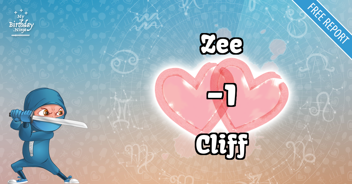 Zee and Cliff Love Match Score