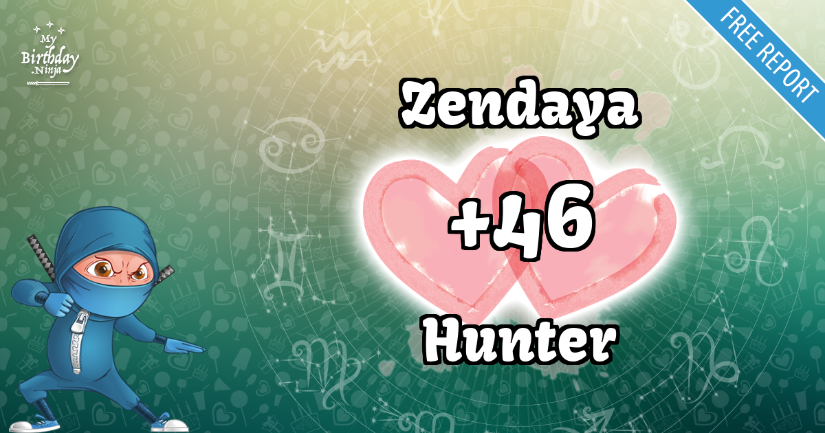 Zendaya and Hunter Love Match Score
