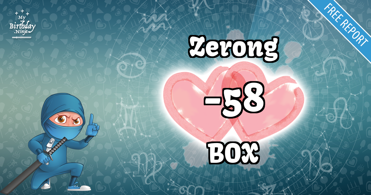 Zerong and BOX Love Match Score