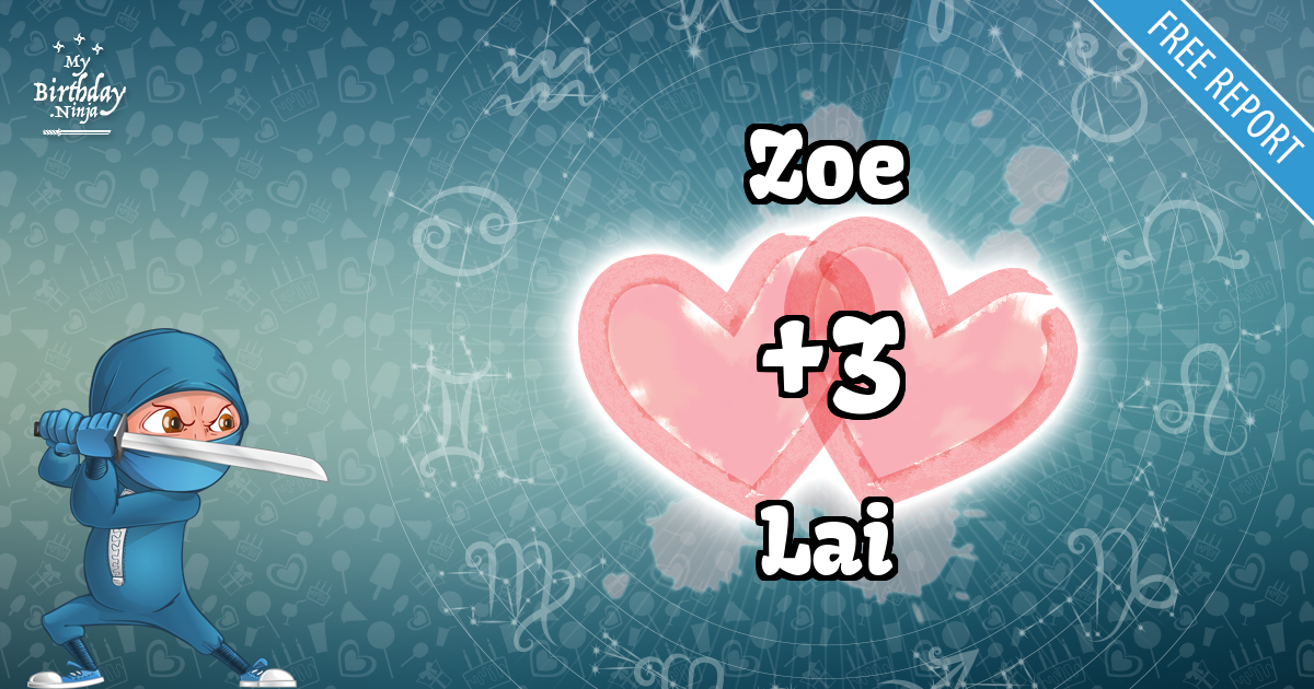 Zoe and Lai Love Match Score